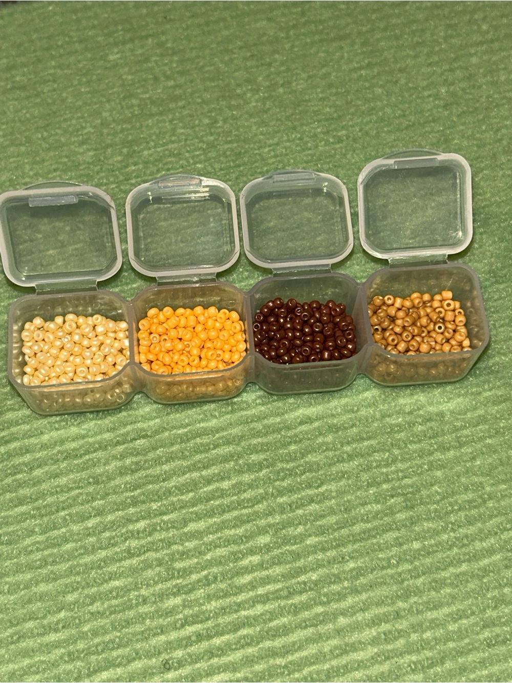 4-Color Seed Bead Mix | Size 11/0 (Approx. 2mm)